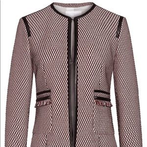 💜HP💜 HUGO BOSS vegan leather piping